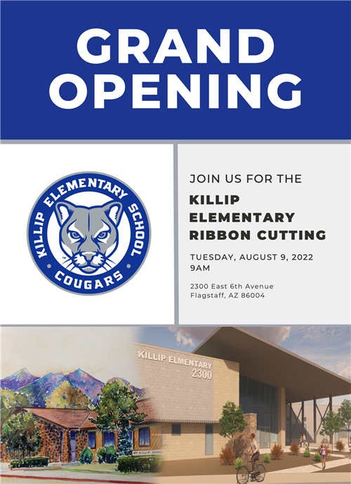 Grand Opening - Join us for the Killip Elementary Ribbon Cutting Ceremony